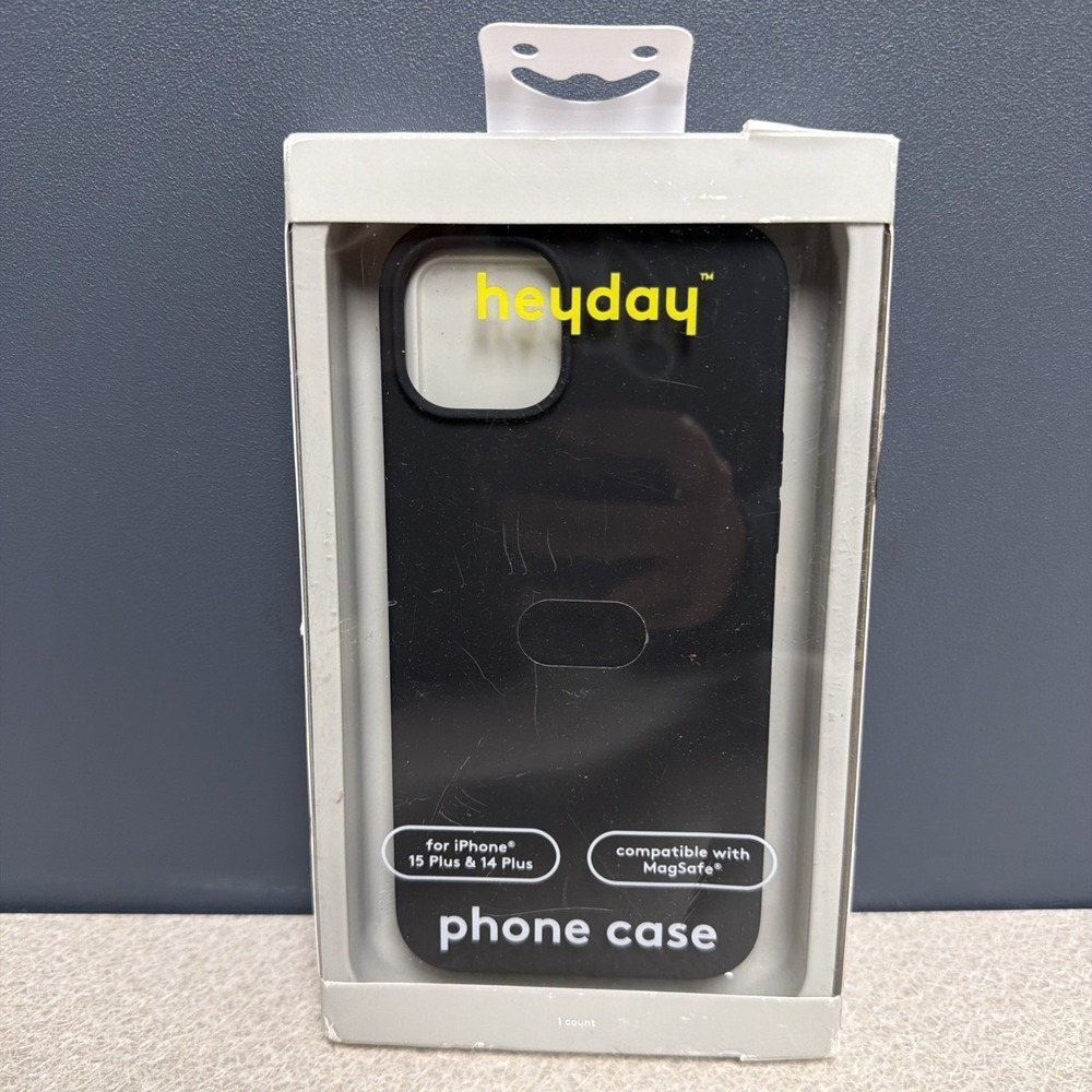 Heyday Phone Case w/ MagSafe - iPhone 15 Plus 14 Plus (Black)